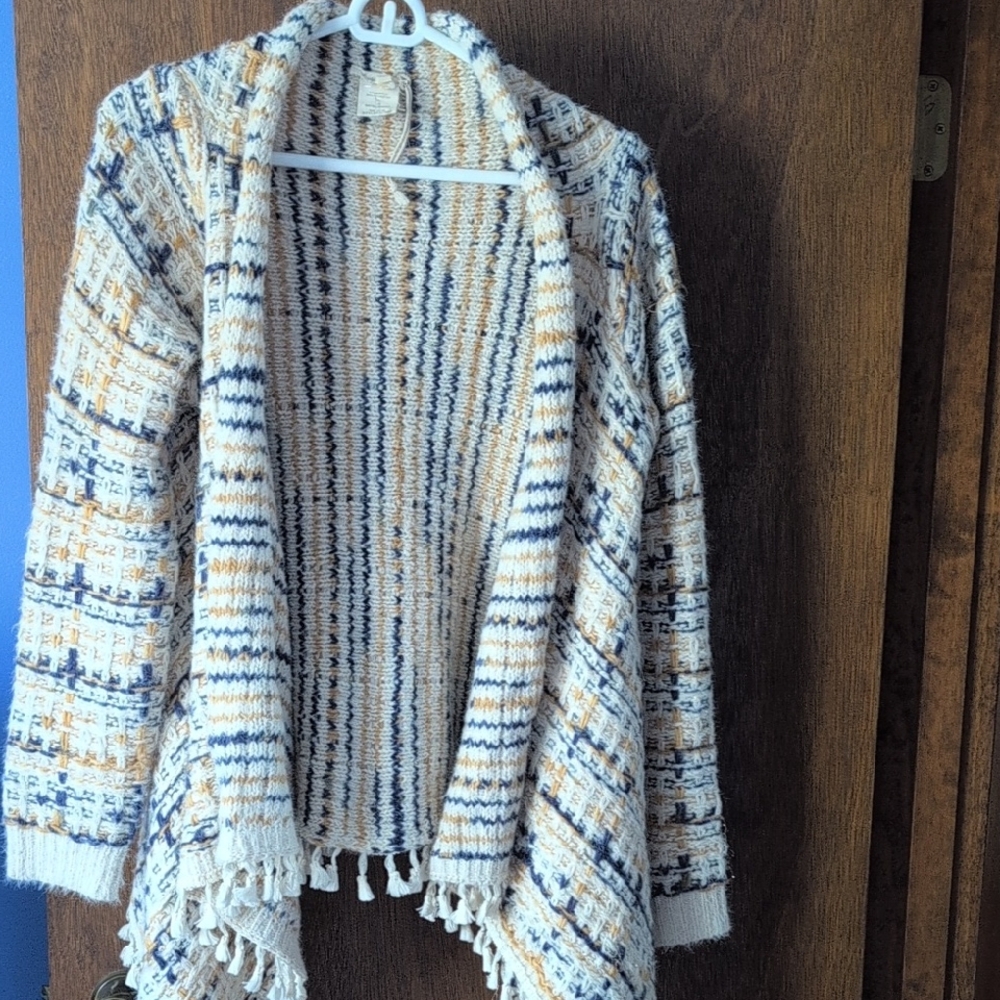 Mystree Multicolor Knit Cardigan
